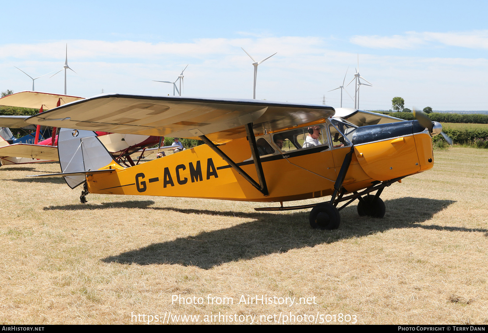 Aircraft Photo of G-ACMA | De Havilland D.H. 85 Leopard Moth | AirHistory.net #501803