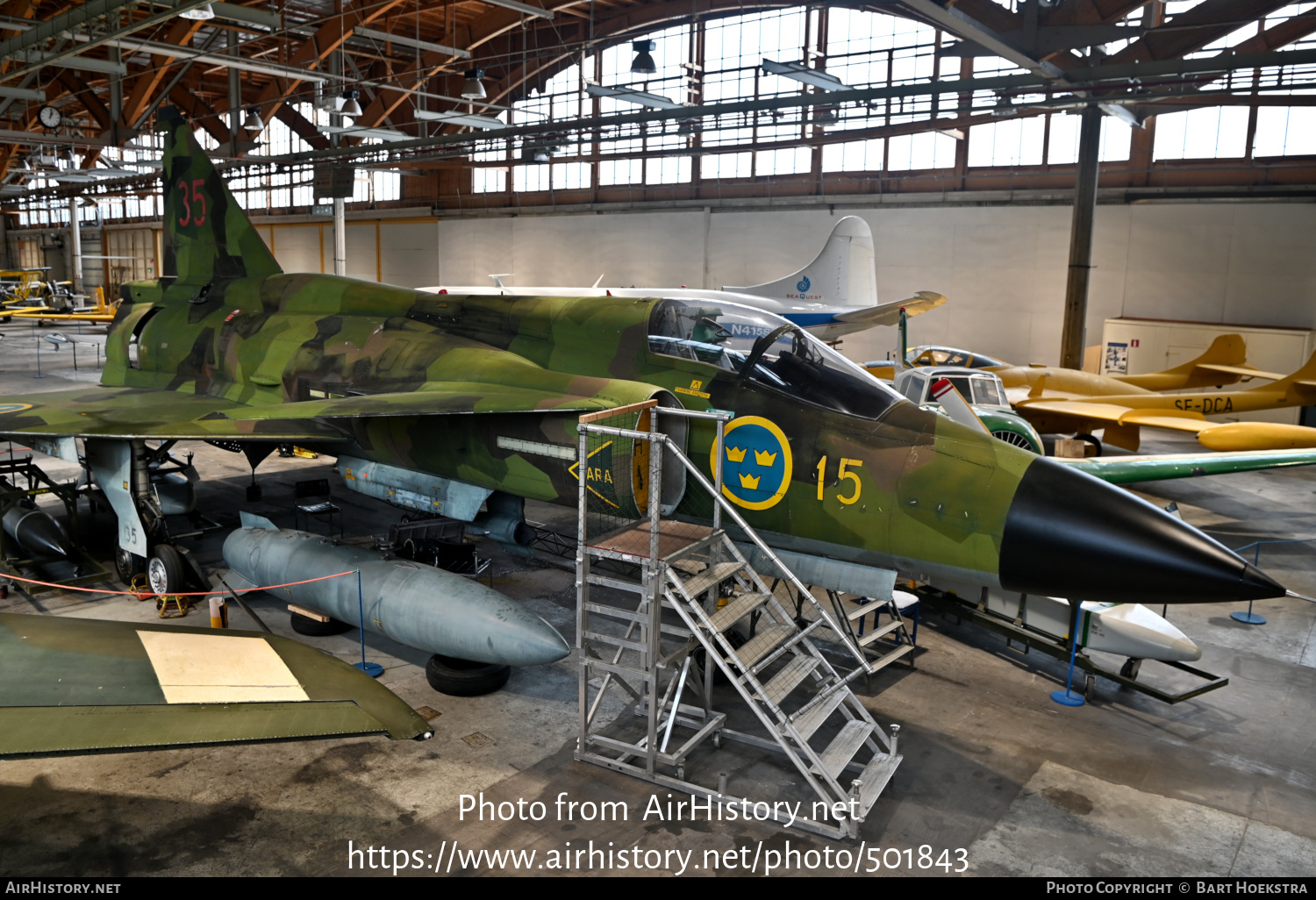 Aircraft Photo of 37080 | Saab AJ37 Viggen | Sweden - Air Force | AirHistory.net #501843