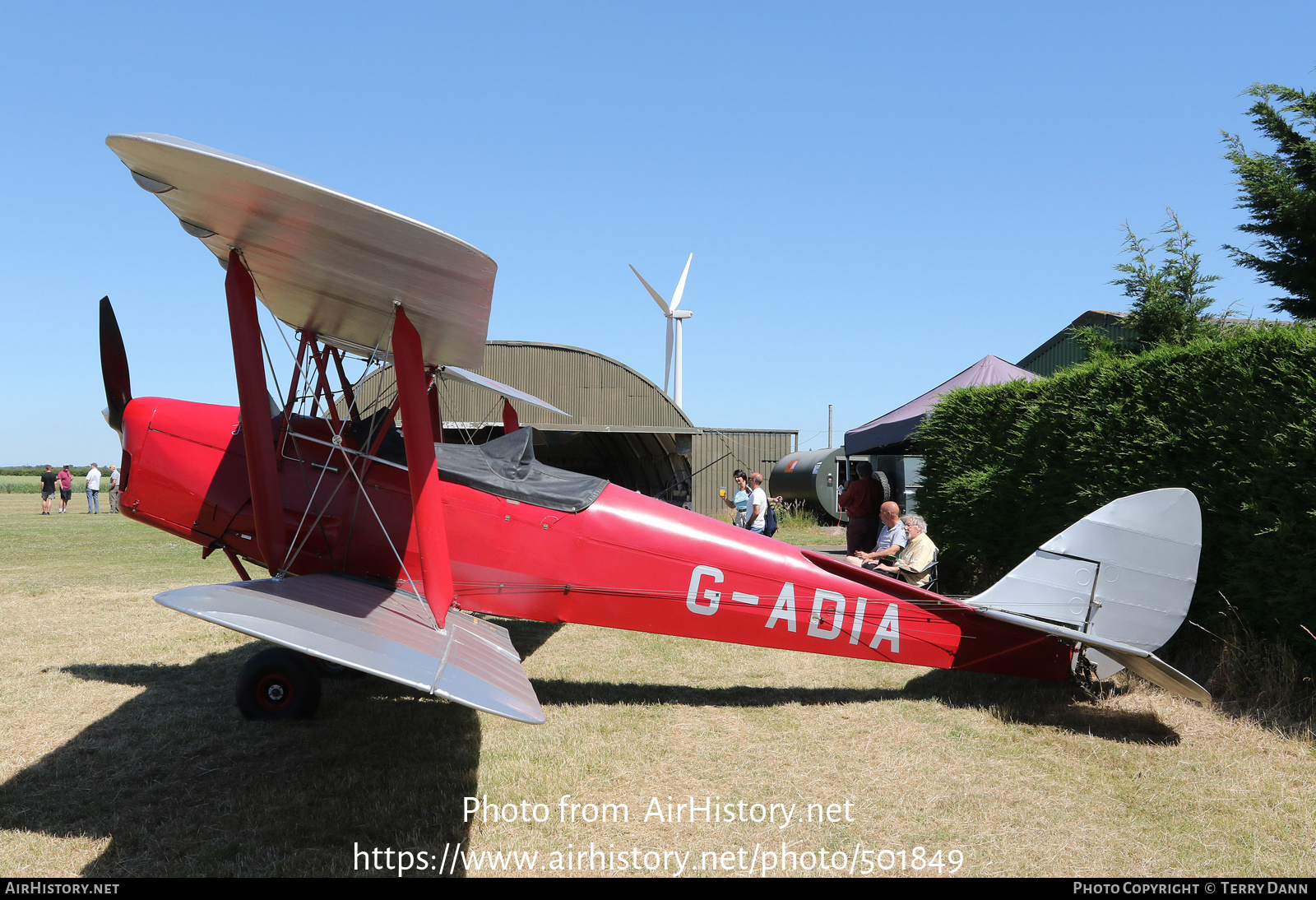 Aircraft Photo of G-ADIA | De Havilland D.H. 82A Tiger Moth II | AirHistory.net #501849