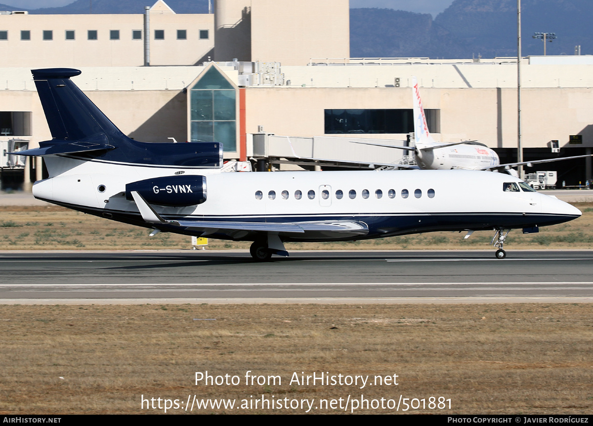 Aircraft Photo of G-SVNX | Dassault Falcon 7X | AirHistory.net #501881