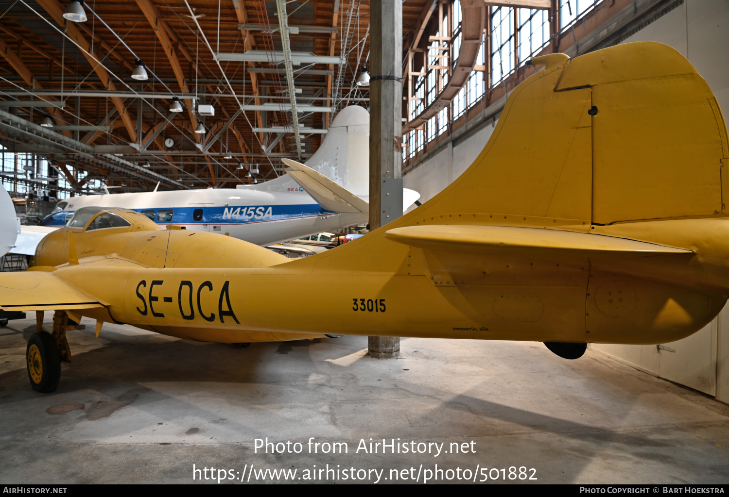 Aircraft Photo of SE-DCA / 33015 | De Havilland J 33 Venom | AirHistory.net #501882