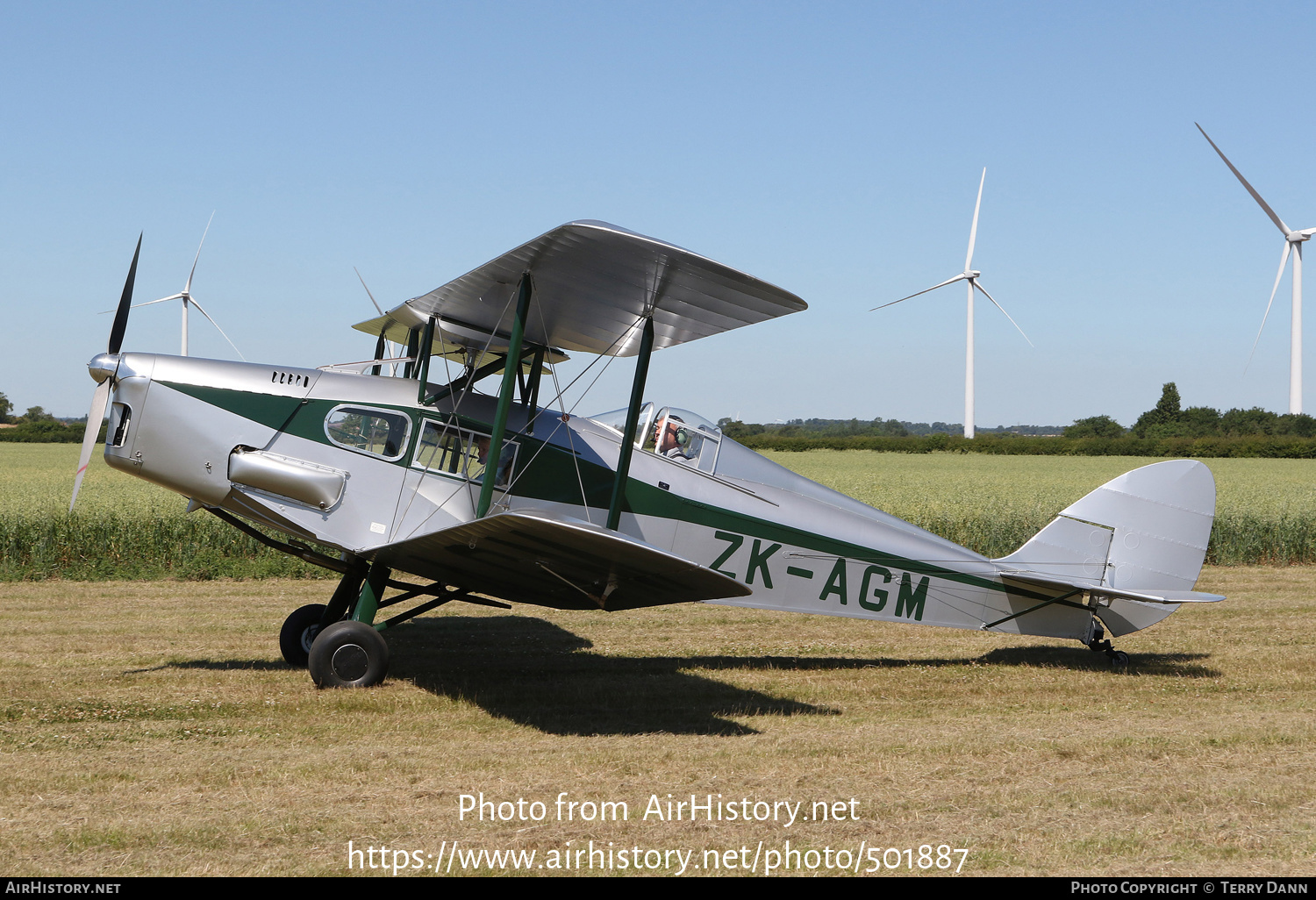 Aircraft Photo of G-CIPJ / ZK-AGM | De Havilland D.H. 83 Fox Moth | AirHistory.net #501887