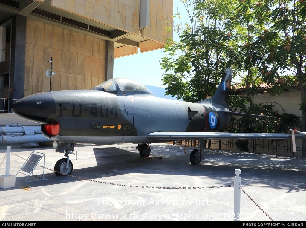 Aircraft Photo of 51-8404 | North American F-86D Sabre | Greece - Air Force | AirHistory.net #501923