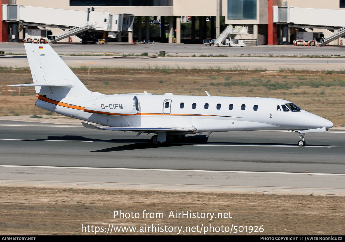 Aircraft Photo of D-CIFM | Cessna 680 Citation Sovereign+ | AirHistory.net #501926