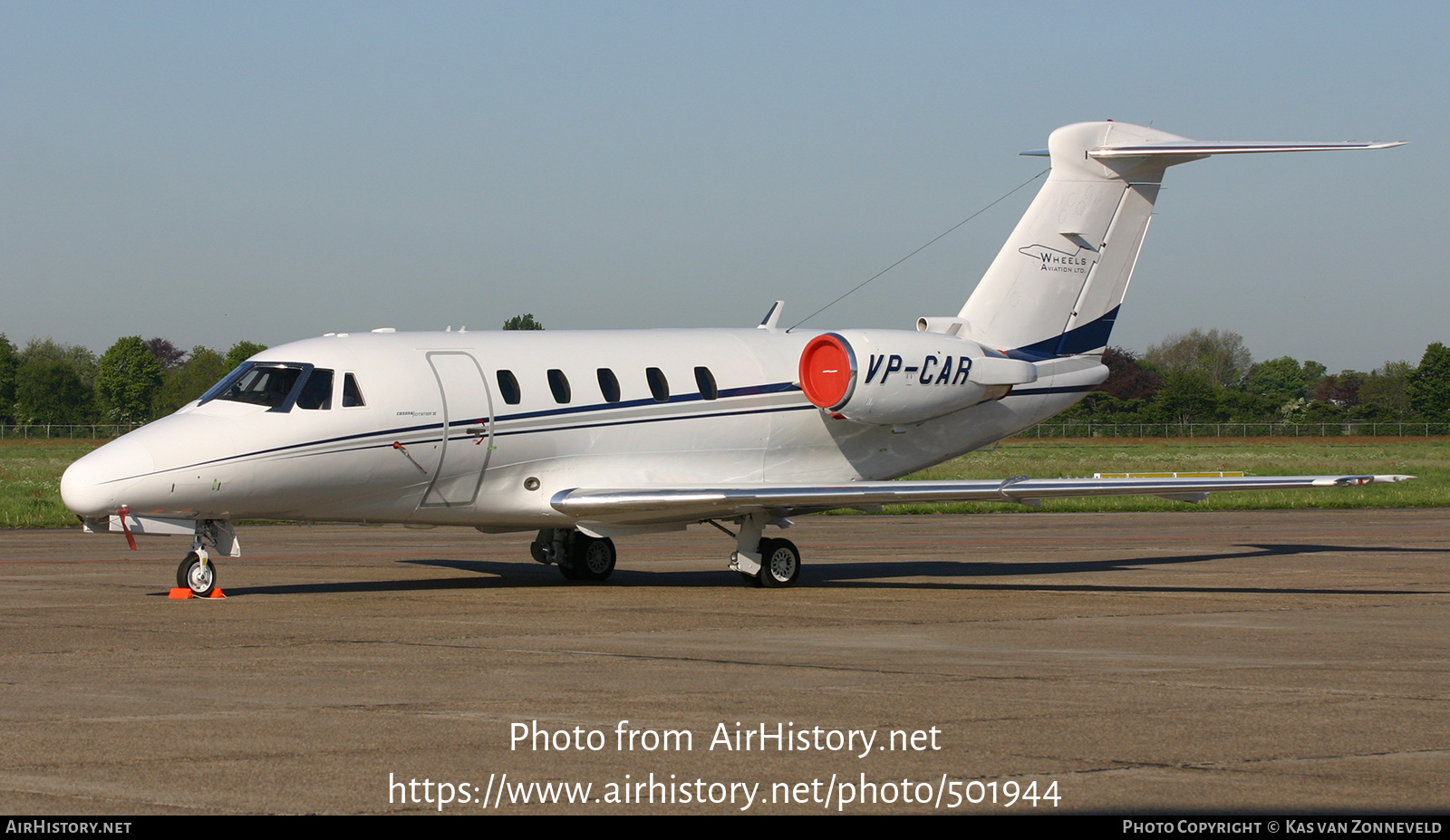 Aircraft Photo of VP-CAR | Cessna 650 Citation III | Wheels Aviation | AirHistory.net #501944