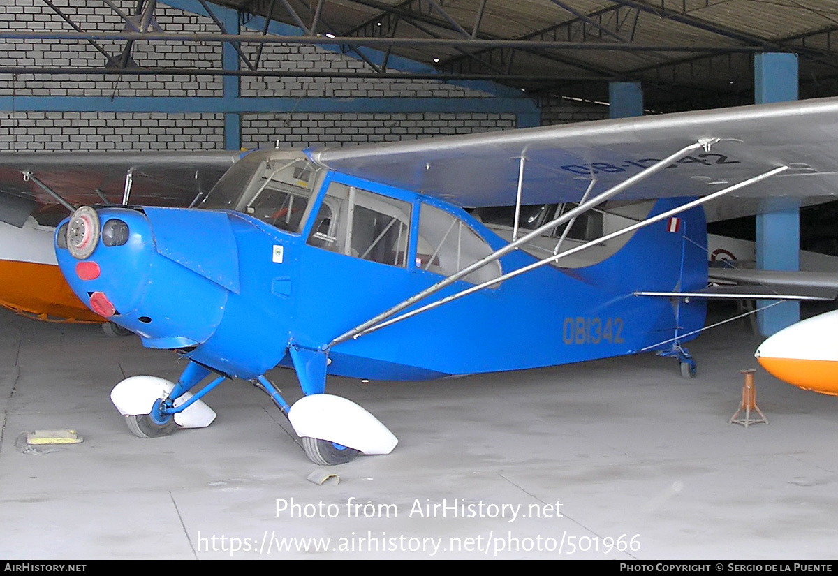 Aircraft Photo of OB-1342 | Champion 7EC Traveler | AirHistory.net #501966