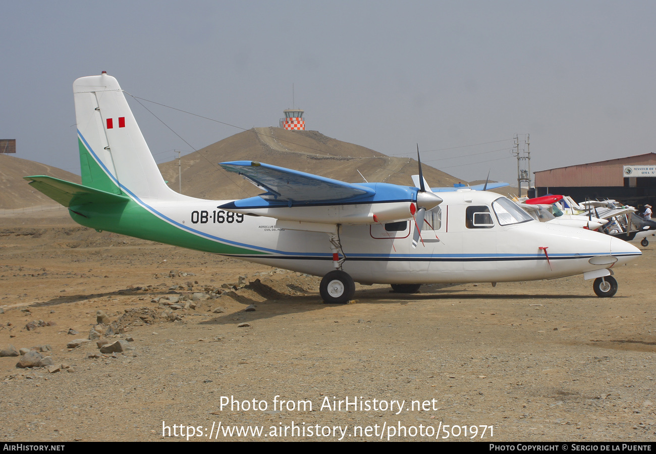 Aircraft Photo of OB-1689 | Aero Commander 500S Shrike Commander | AirHistory.net #501971