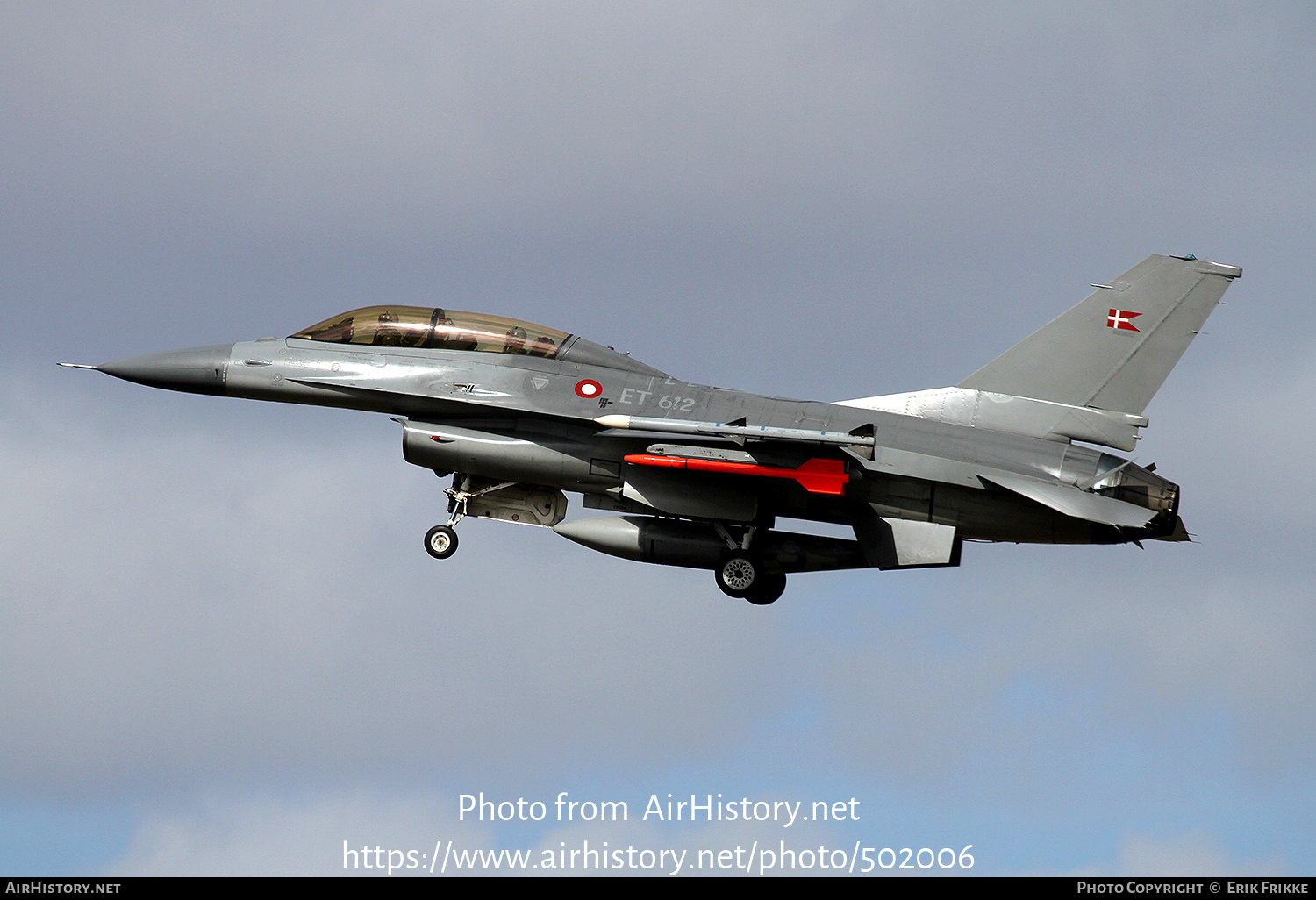 Aircraft Photo of ET-612 | General Dynamics F-16BM Fighting Falcon ...