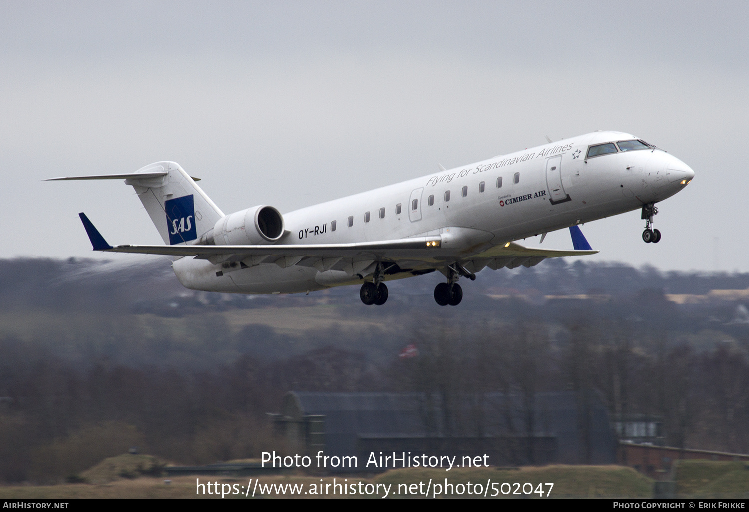 Aircraft Photo of OY-RJI | Canadair CRJ-100LR (CL-600-2B19) | Scandinavian Airlines - SAS | AirHistory.net #502047