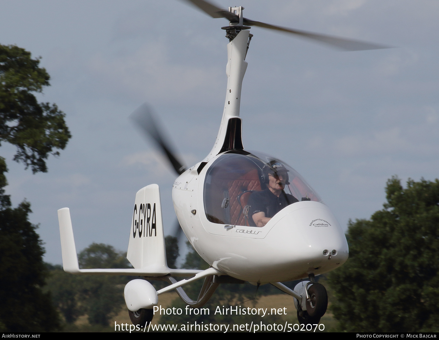 Aircraft Photo of G-GYRA | RotorSport UK Calidus | AirHistory.net #502070