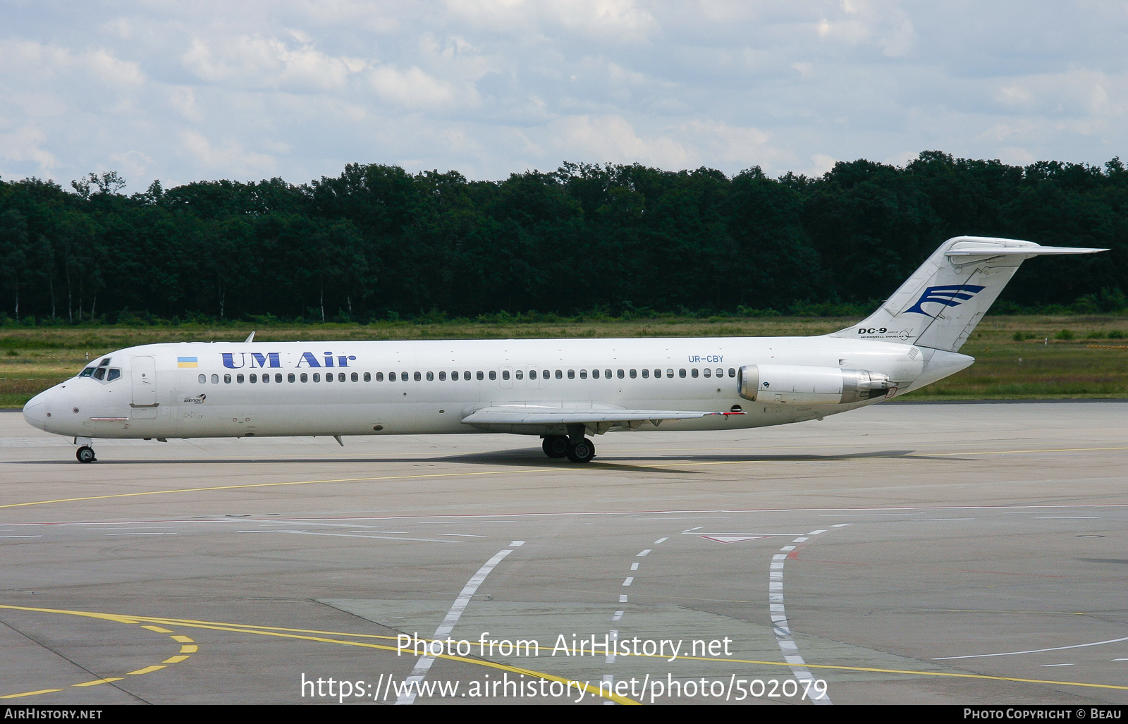 Aircraft Photo of UR-CBY | McDonnell Douglas DC-9-51 | UM Air - Ukrainian-Mediterranean Airlines | AirHistory.net #502079