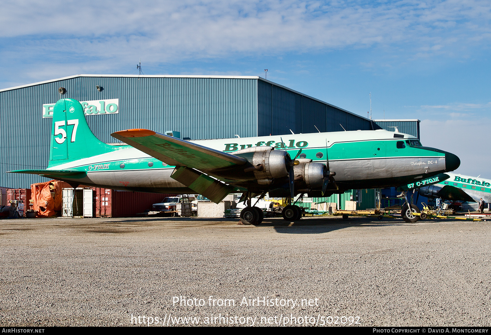 Aircraft Photo of C-FIQM | Douglas C-54G Skymaster | Buffalo Airways | AirHistory.net #502092