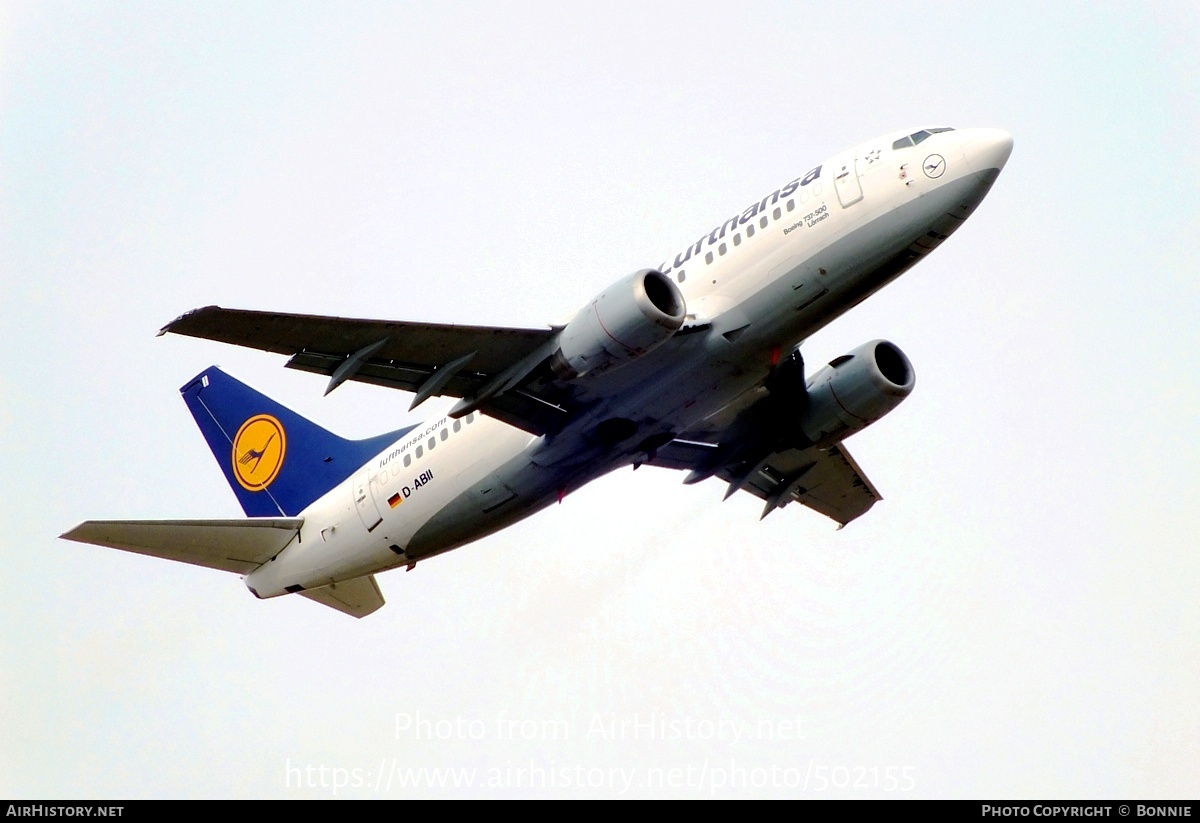 Aircraft Photo of D-ABII | Boeing 737-530 | Lufthansa | AirHistory.net #502155