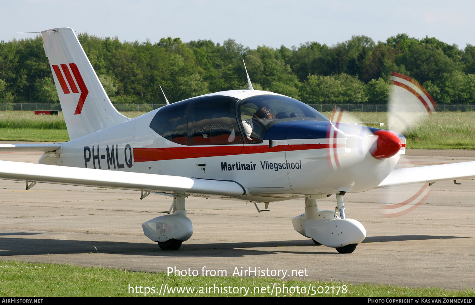 Aircraft Photo of PH-MLQ | Socata TB-10 Tobago GT | Martinair Vliegschool | AirHistory.net #502178