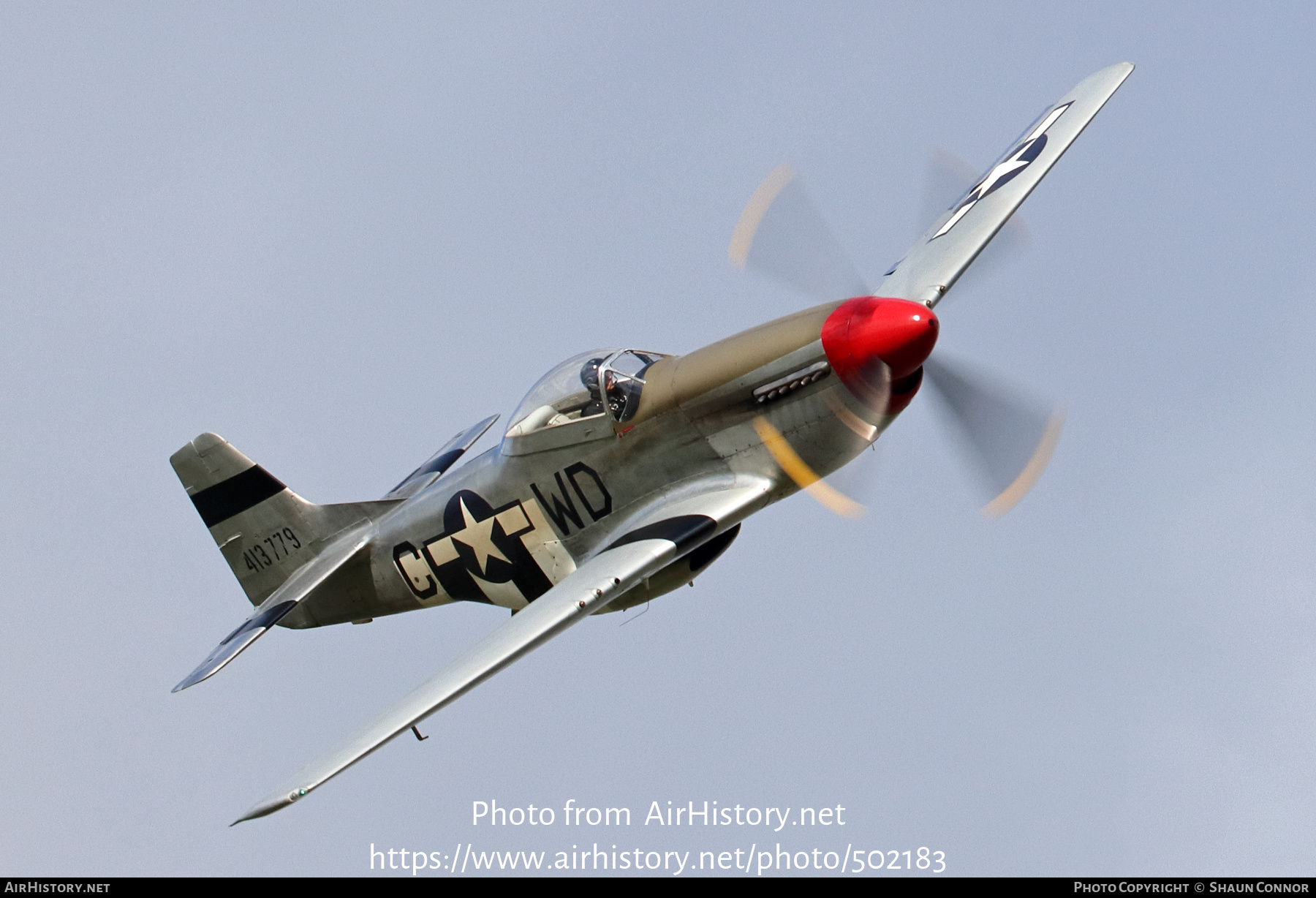 Aircraft Photo Of G Cmdk North American P D Mustang Usa Air Force Airhistory