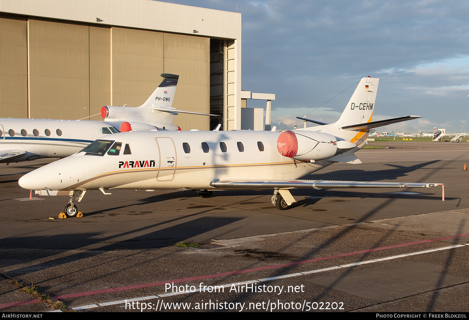 Aircraft Photo of D-CEHM | Cessna 560XL Citation XLS+ | Silver Cloud Air | Paravan | AirHistory.net #502202