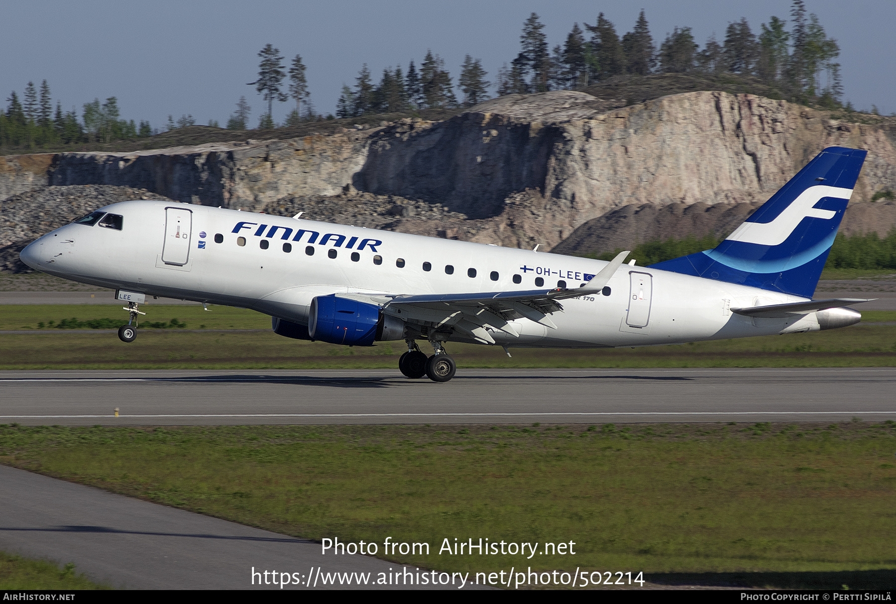 Aircraft Photo of OH-LEE | Embraer 170LR (ERJ-170-100LR) | Finnair | AirHistory.net #502214