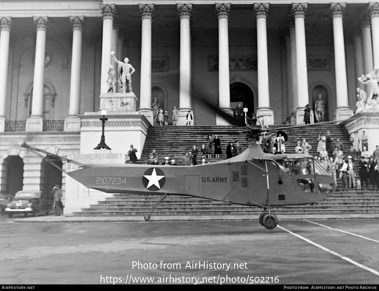 Aircraft Photo of 42-107234 / 2107234 | Sikorsky YR-4A Hoverfly | USA - Air Force | AirHistory.net #502216