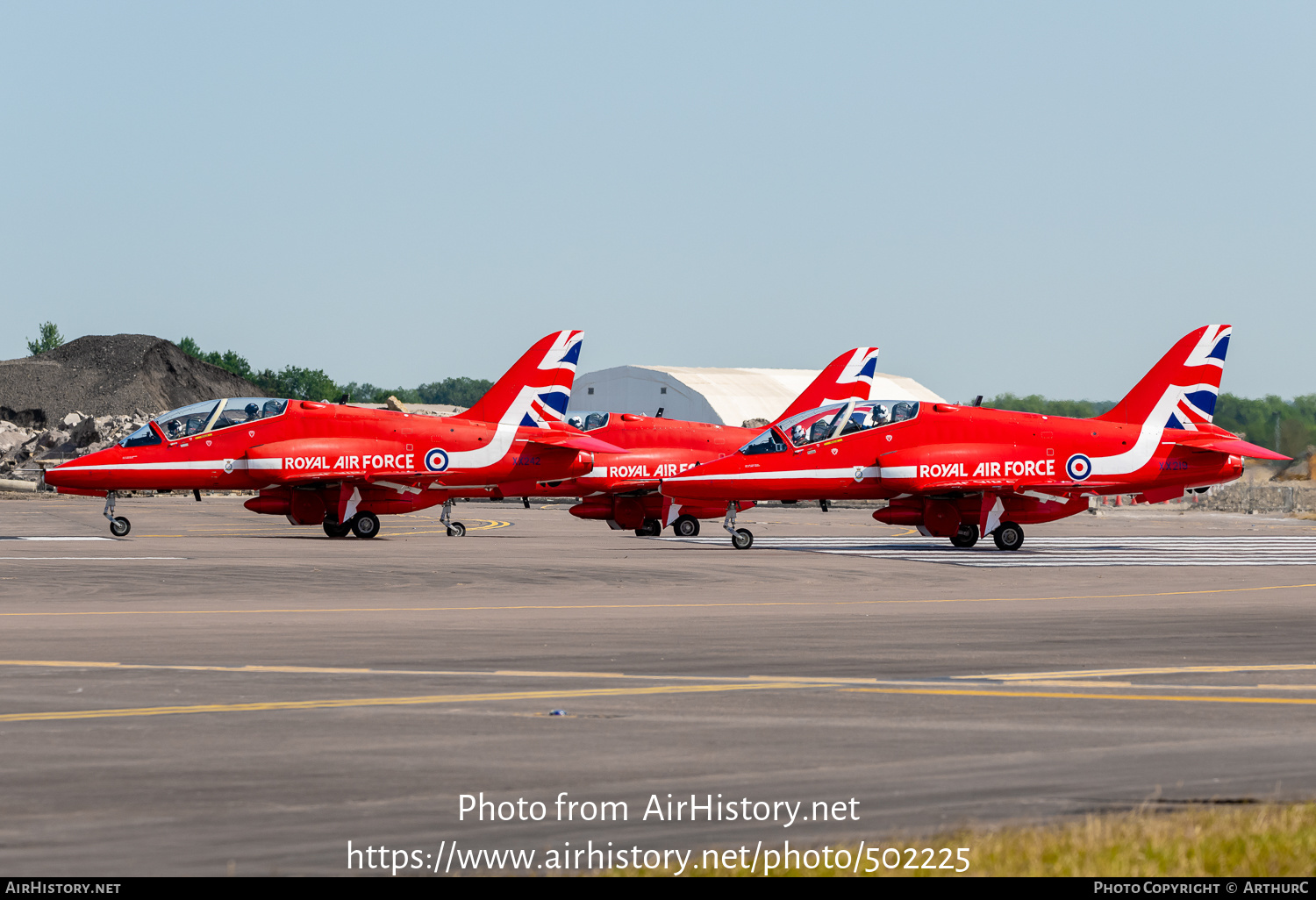 Aircraft Photo of XX219 | British Aerospace Hawk T1A | UK - Air Force | AirHistory.net #502225