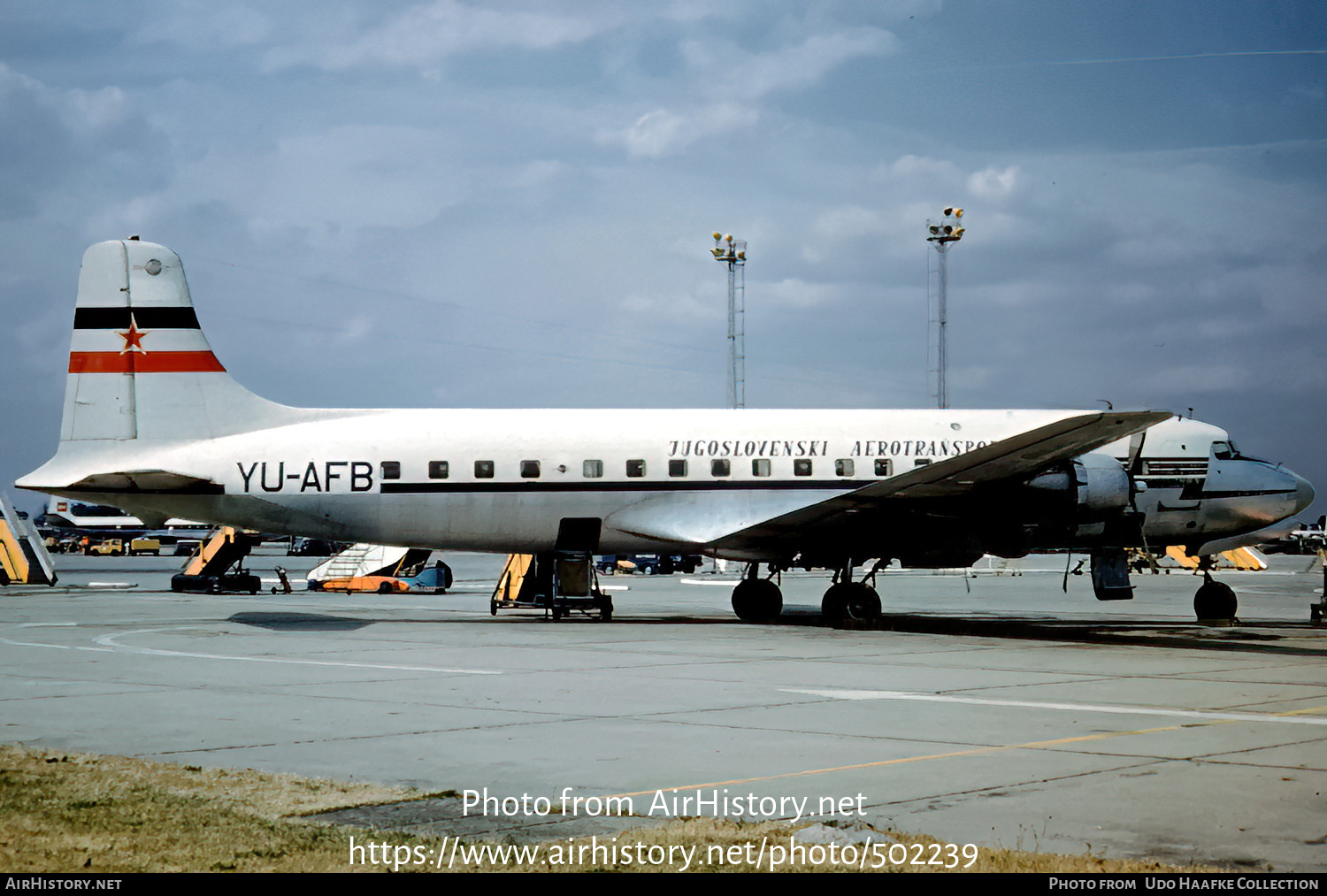 Aircraft Photo of YU-AFB | Douglas DC-6B | Jugoslovenski Aerotransport - JAT | AirHistory.net #502239