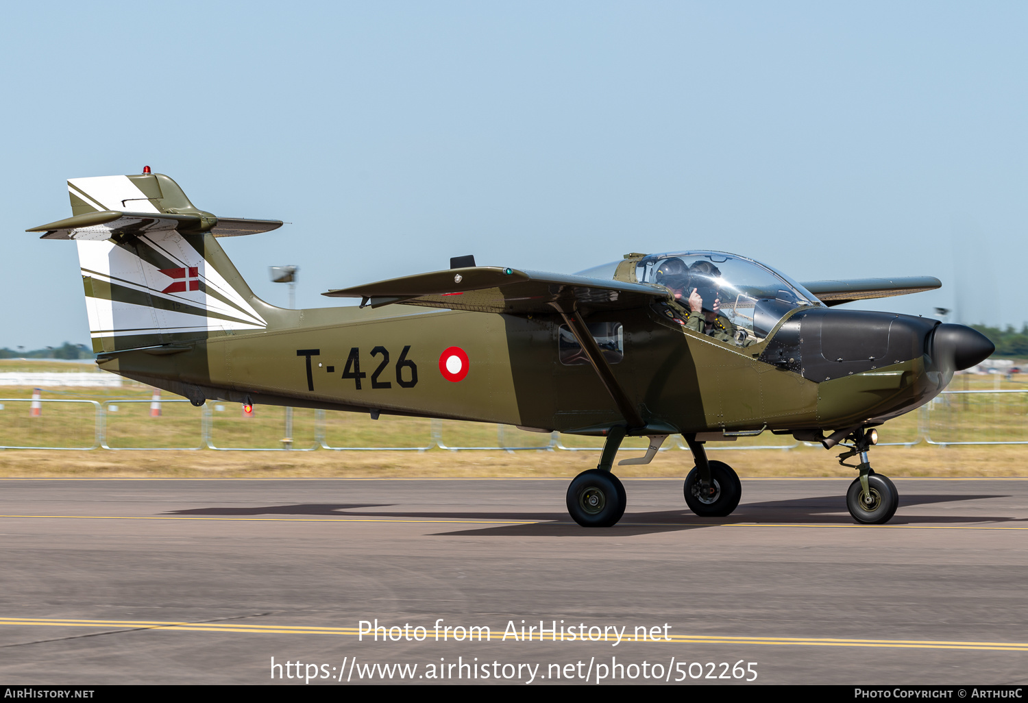 Aircraft Photo of T-426 | Saab T-17 Supporter | Denmark - Air Force | AirHistory.net #502265