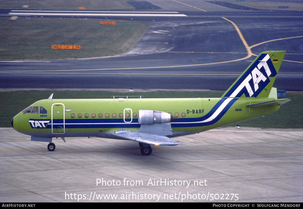 Aircraft Photo of D-BABF | VFW-Fokker VFW-614 | TAT - Touraine Air Transport | AirHistory.net #502275