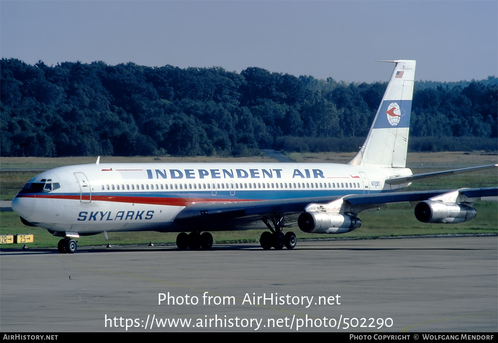 Aircraft Photo of N7231T | Boeing 707-331B | Independent Air | AirHistory.net #502290