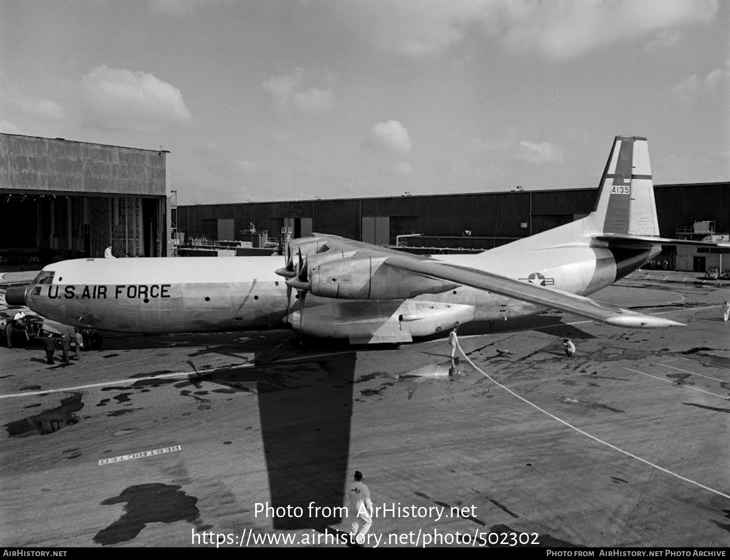 Aircraft Photo of 54-135 / 4135 | Douglas C-133A Cargomaster | USA - Air Force | AirHistory.net #502302