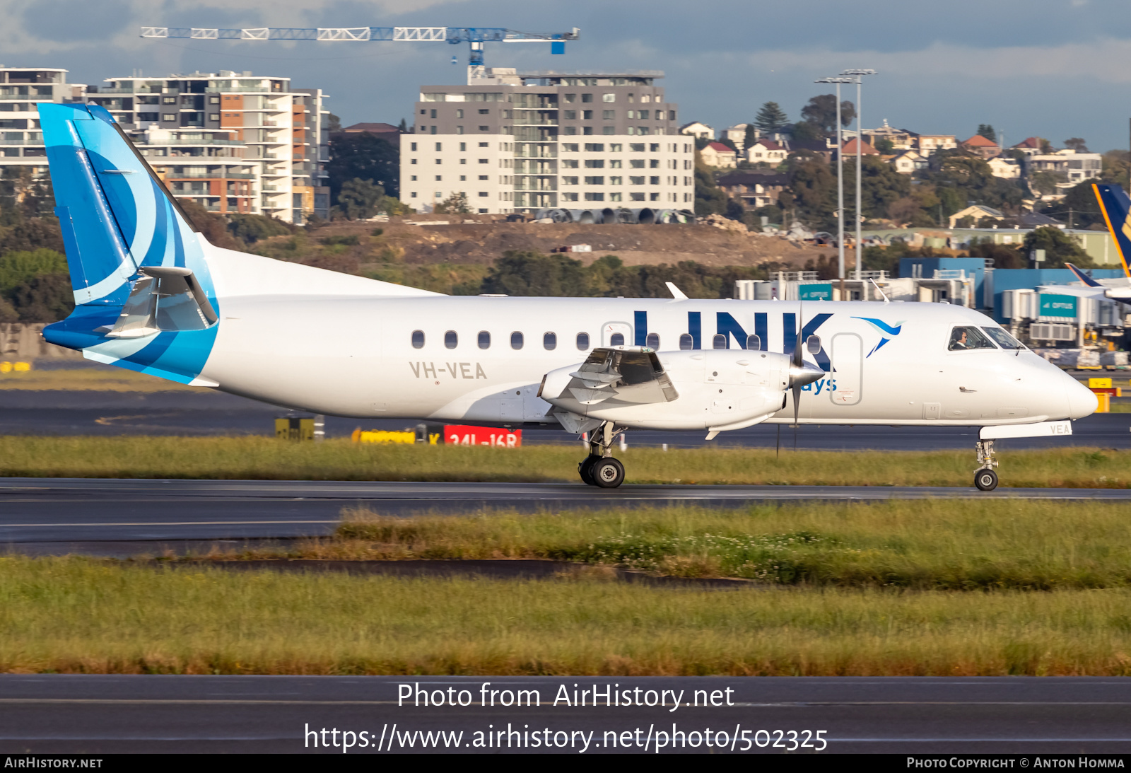 Aircraft Photo of VH-VEA | Saab 340B | Link Airways | AirHistory.net #502325