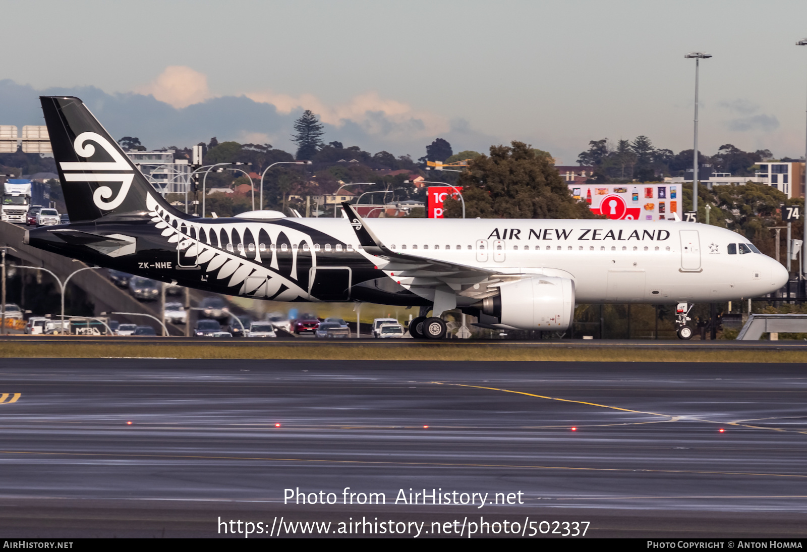 Aircraft Photo of ZK-NHE | Airbus A320-271N | Air New Zealand | AirHistory.net #502337