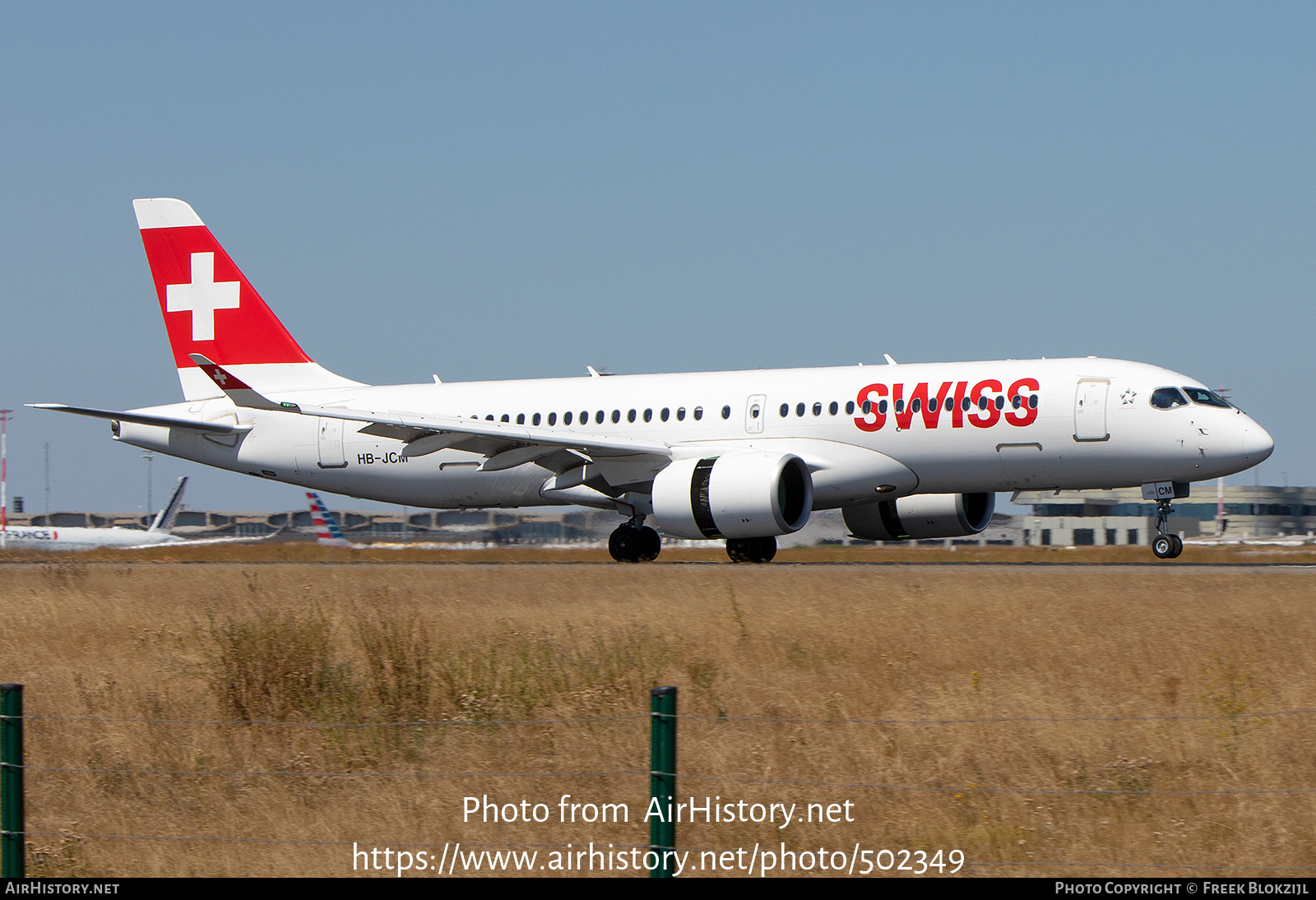 Aircraft Photo of HB-JCM | Bombardier CSeries CS300 (BD-500-1A11) | Swiss International Air Lines | AirHistory.net #502349