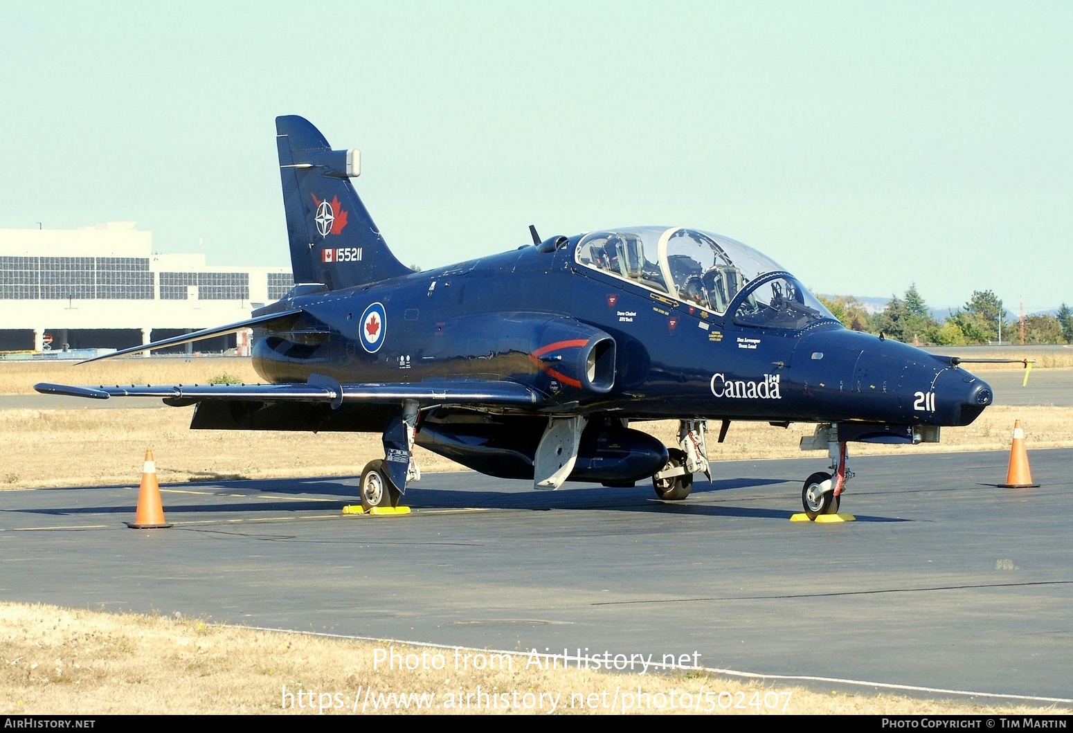 Aircraft Photo of 155211 | BAE Systems CT-155 Hawk | Canada - Air Force | AirHistory.net #502407