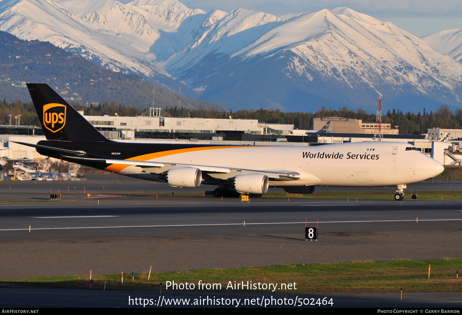 Aircraft Photo of N631UP | Boeing 747-8F | United Parcel Service - UPS | AirHistory.net #502464