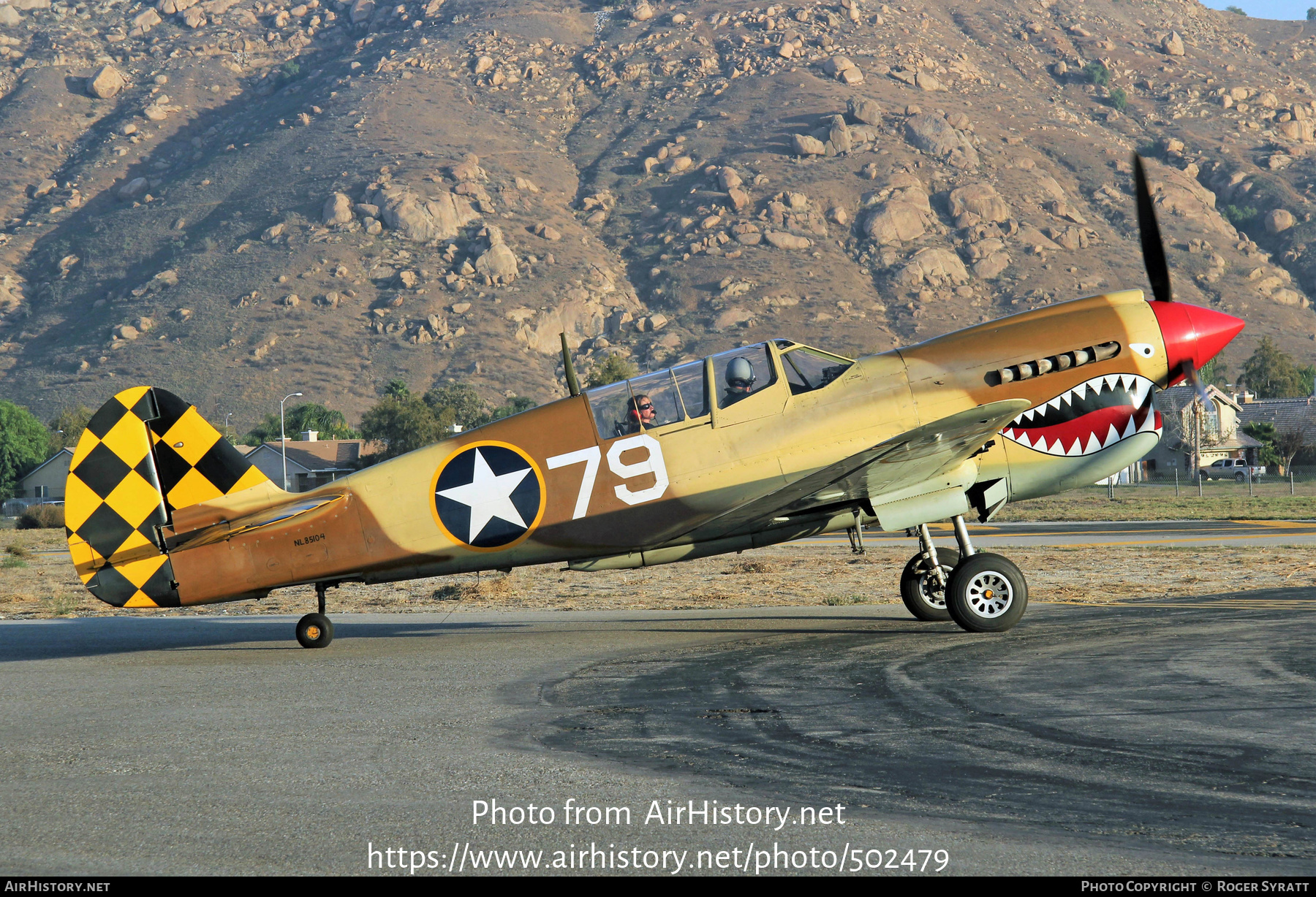 Aircraft Photo of N85104 / NL85104 / 42-105192 | Curtiss P-40N Warhawk | USA - Air Force | AirHistory.net #502479