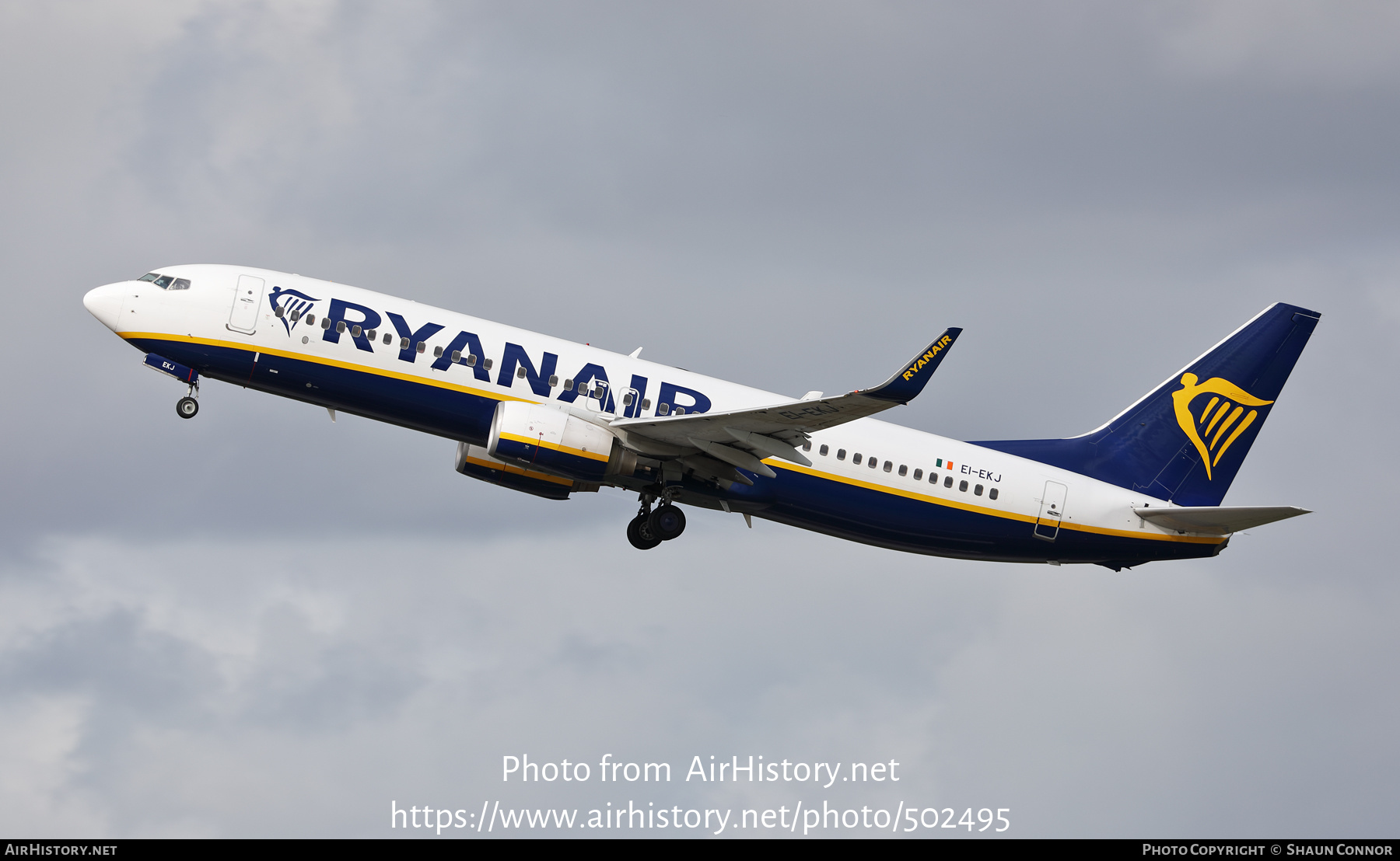 Aircraft Photo of EI-EKJ | Boeing 737-8AS | Ryanair | AirHistory.net #502495