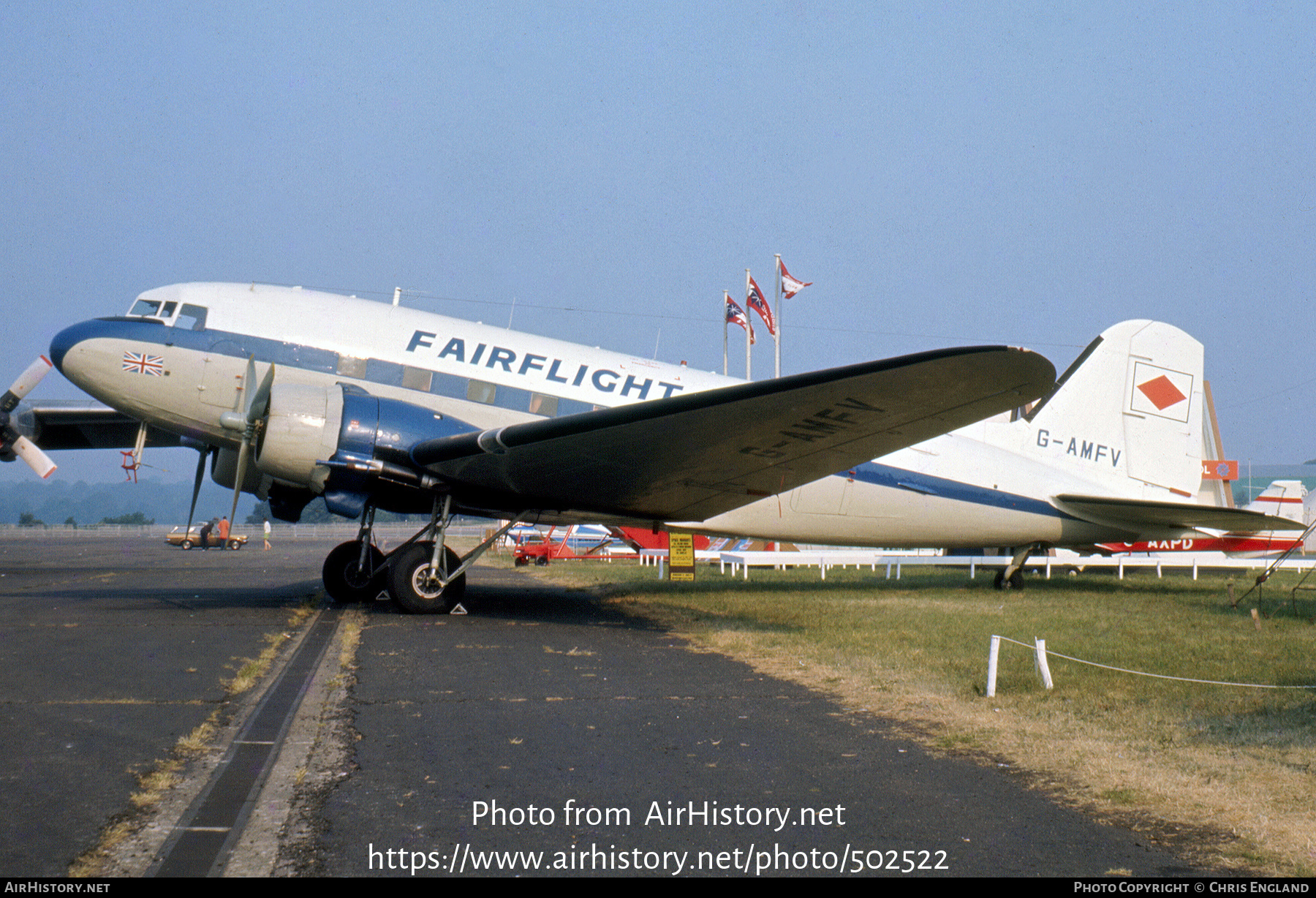 Aircraft Photo of G-AMFV | Douglas C-47A Skytrain | Fairflight | AirHistory.net #502522