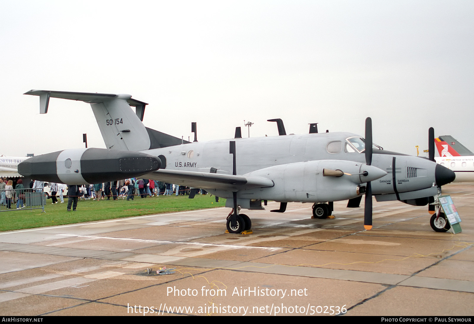 Aircraft Photo of 85-0154 / 50154 | Beech RC-12K Huron (A200CT) | USA - Army | AirHistory.net #502536