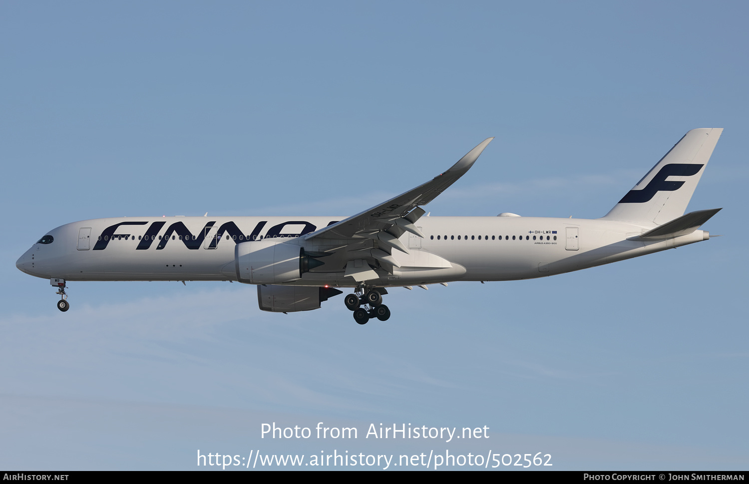 Aircraft Photo of OH-LWR | Airbus A350-941 | Finnair | AirHistory.net #502562