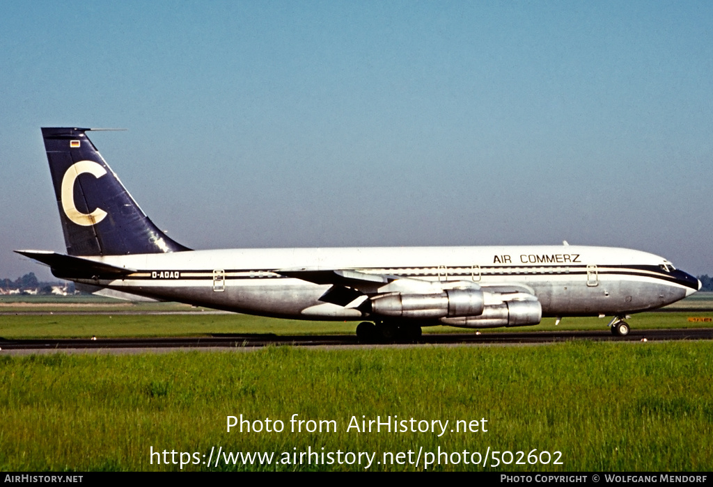 Aircraft Photo of D-ADAQ | Boeing 707-138B | Air Commerz | AirHistory.net #502602