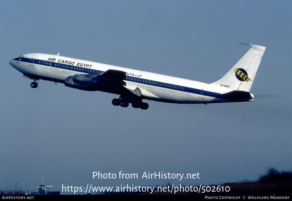 Aircraft Photo of SU-BBA | Boeing 707-338C | Air Cargo Egypt | AirHistory.net #502610