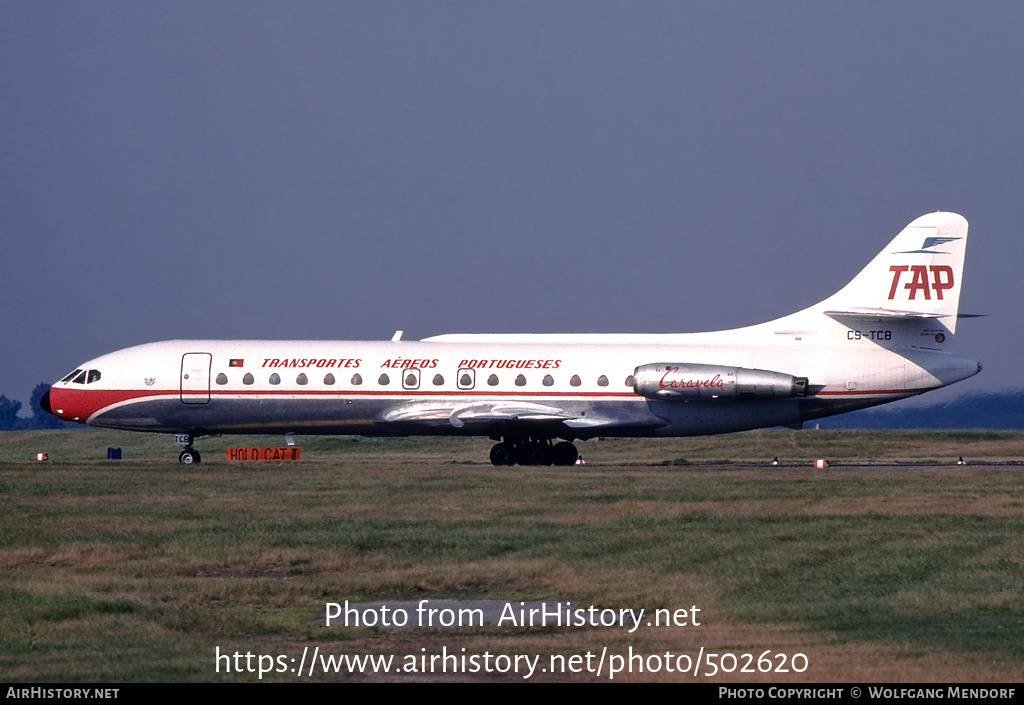 Aircraft Photo of CS-TCB | Sud SE-210 Caravelle VI-R | TAP - Transportes Aéreos Portugueses | AirHistory.net #502620