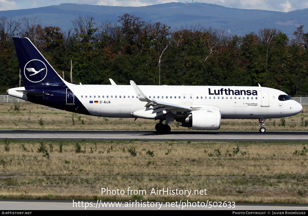 Aircraft Photo of D-AIJA | Airbus A320-271N | Lufthansa | AirHistory.net #502633