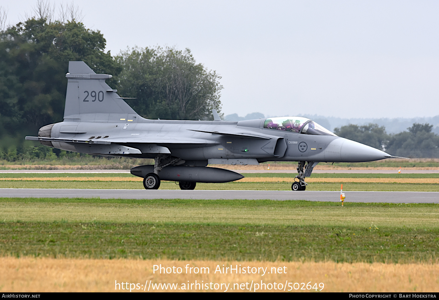 Aircraft Photo of 39290 | Saab JAS 39C Gripen | Sweden - Air Force | AirHistory.net #502649