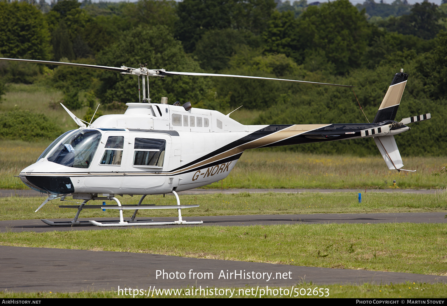 Aircraft Photo of G-NORK | Bell 206B-3 JetRanger III | AirHistory.net #502653