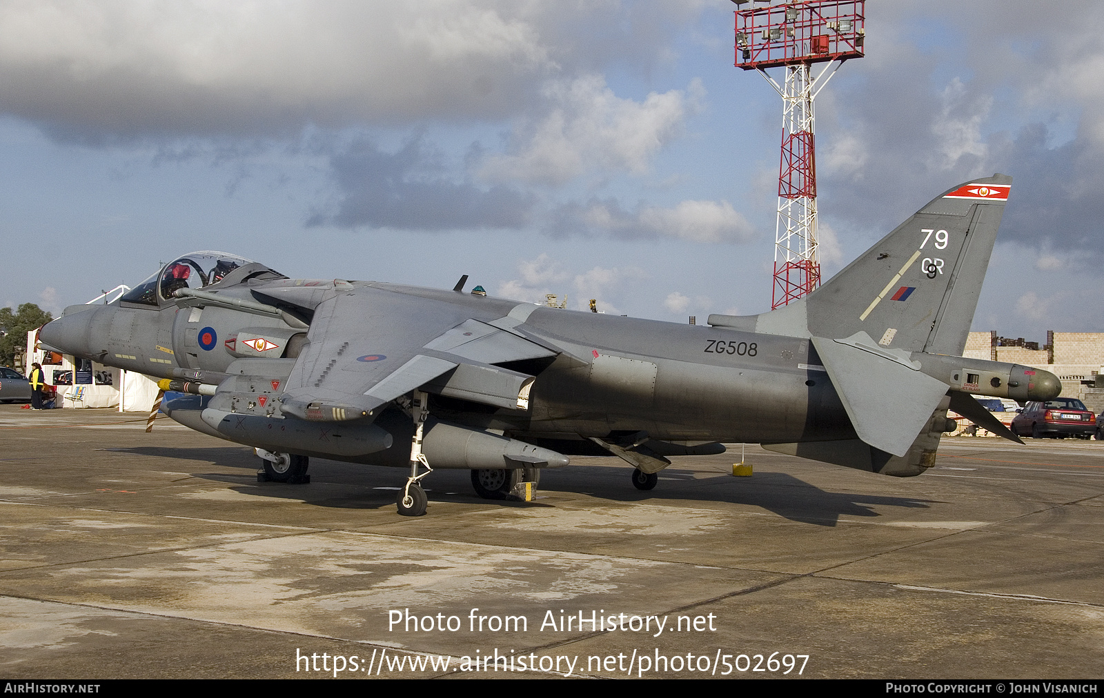 Aircraft Photo of ZG508 | British Aerospace Harrier GR9 | UK - Air Force | AirHistory.net #502697