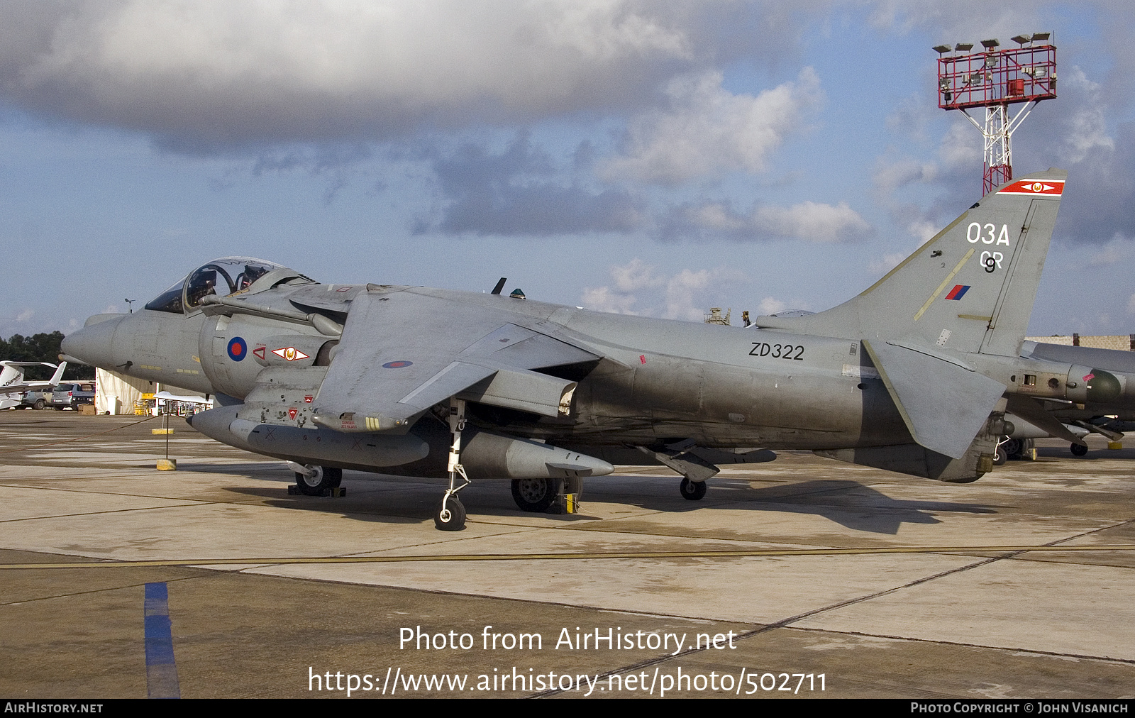 Aircraft Photo of ZD322 | British Aerospace Harrier GR9A | UK - Air Force | AirHistory.net #502711