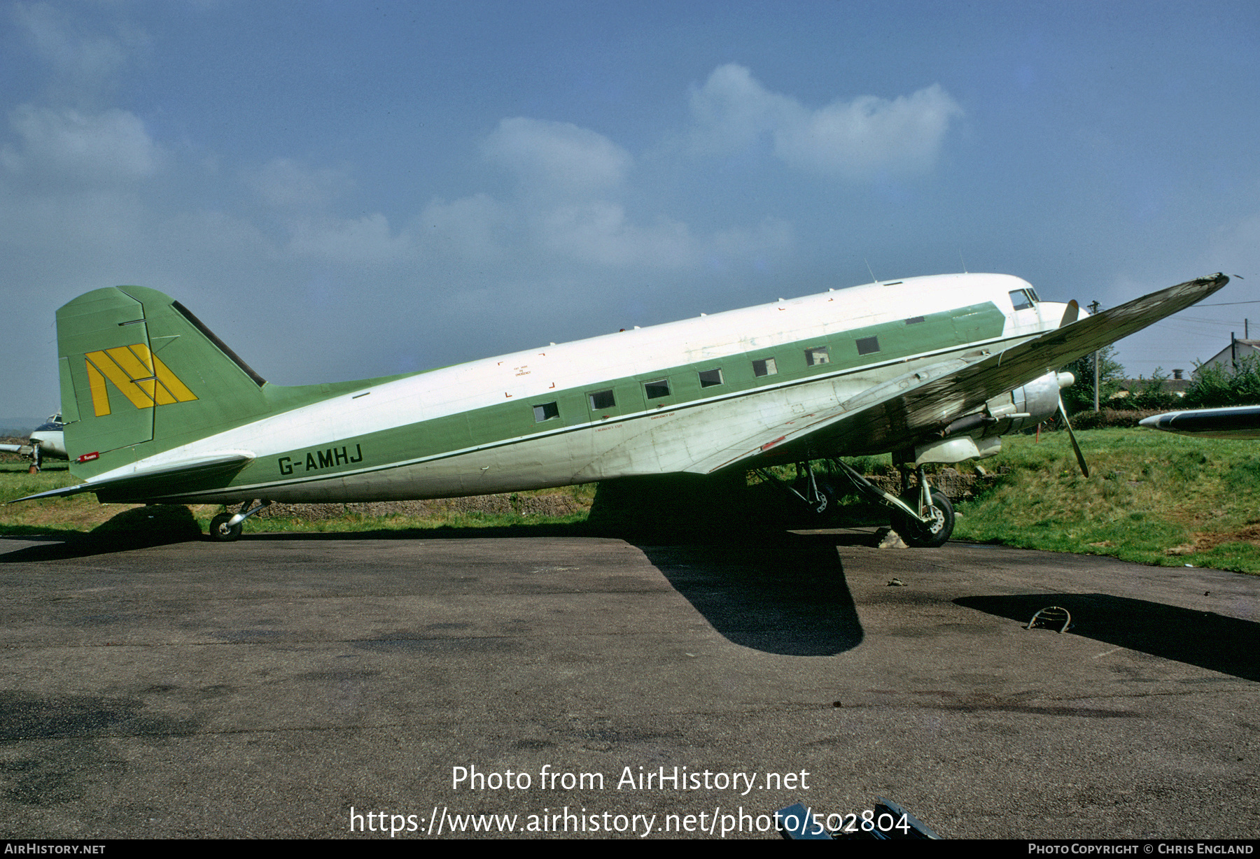 Aircraft Photo of G-AMHJ | Douglas C-47A Skytrain | Macedonian Aviation | AirHistory.net #502804