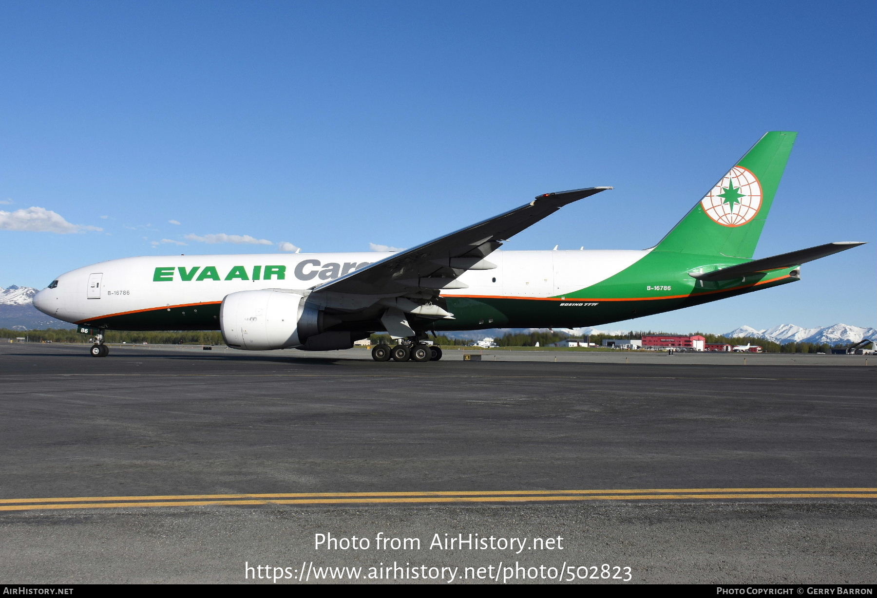 Aircraft Photo of B-16786 | Boeing 777-F | EVA Air Cargo | AirHistory.net #502823