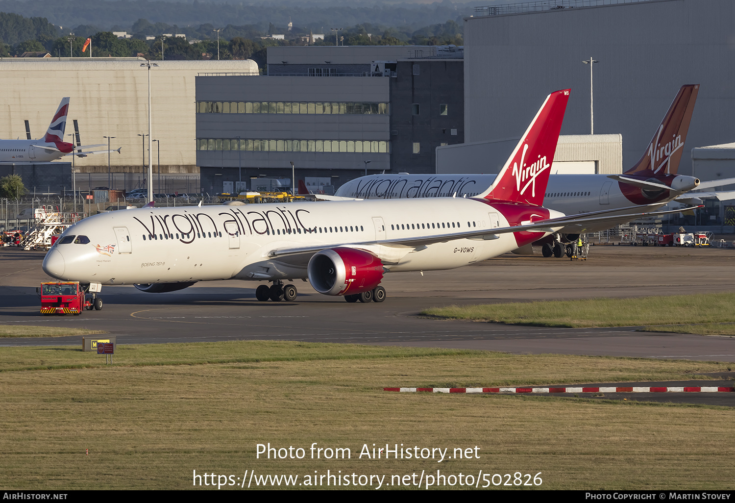 Aircraft Photo of G-VOWS | Boeing 787-9 Dreamliner | Virgin Atlantic Airways | AirHistory.net #502826