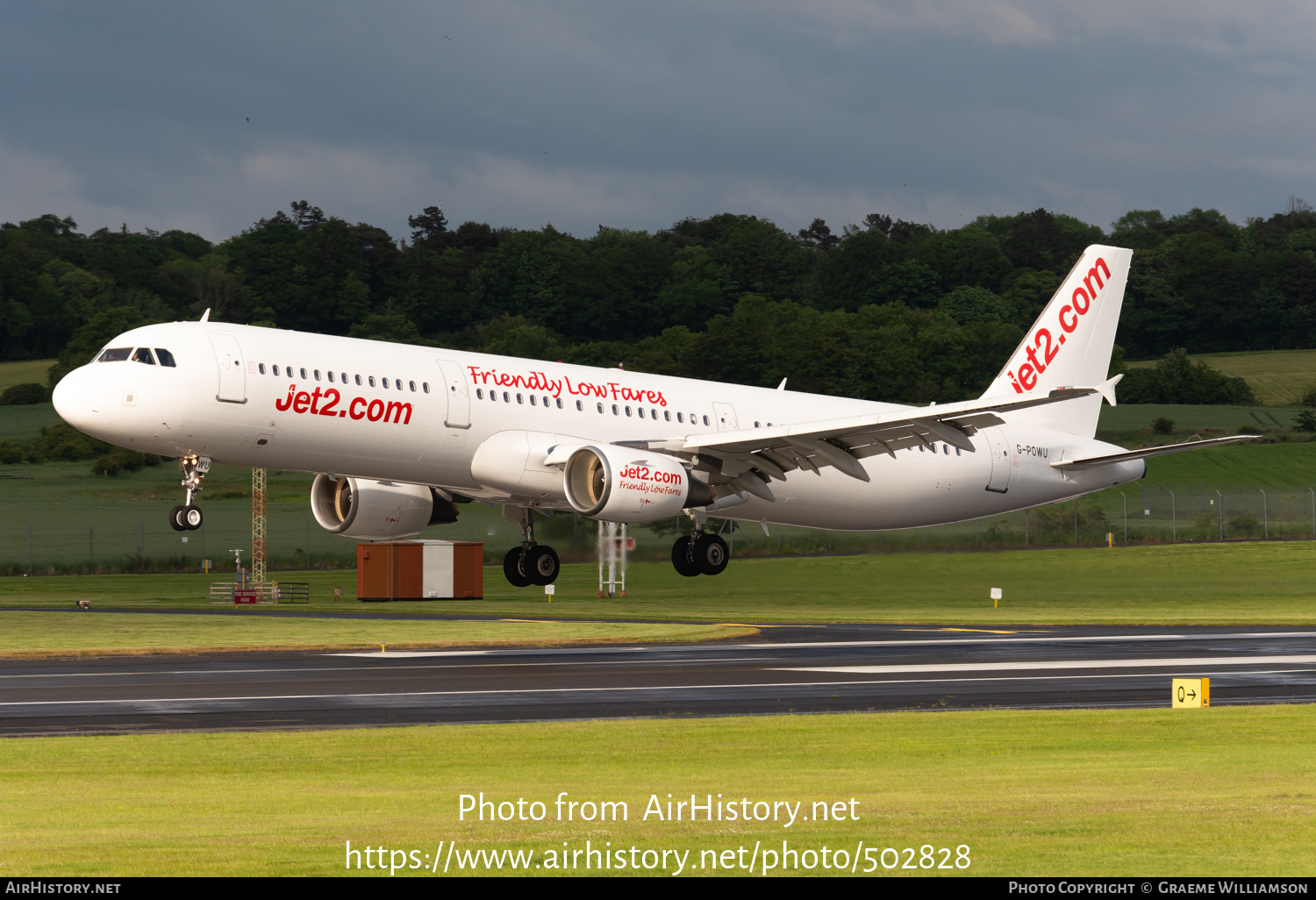 Aircraft Photo of G-POWU | Airbus A321-211 | Jet2 Holidays | AirHistory.net #502828